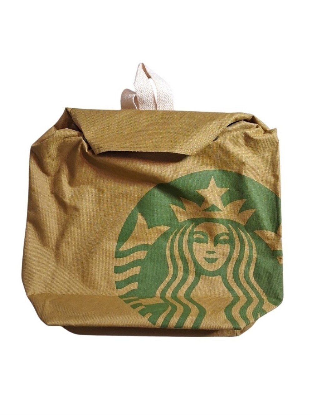 Starbucks Backpack Multifunction Canvas Bag Great Condition Coffee